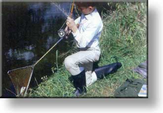 1968 on the River Avon at Enford